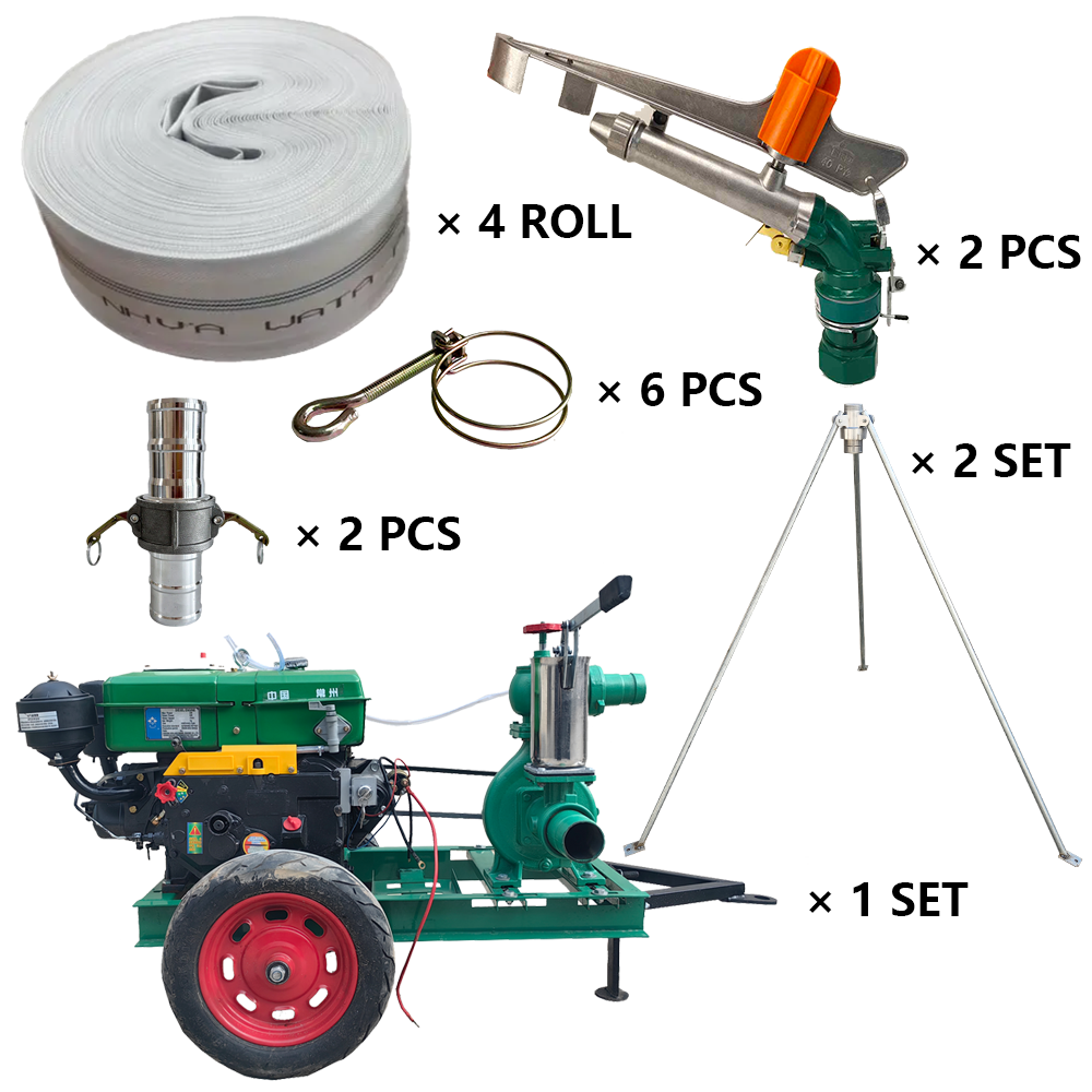 内江程瑞达PY40摇臂喷枪灌溉套装